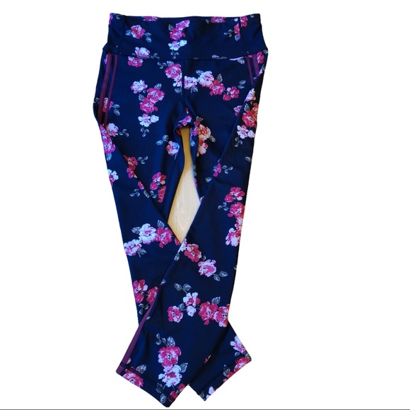 Gap Fit Pants - Gap Fit Floral Leggings 7/8